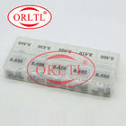 ORLTL B15 Injector Nozzle Adjustment Washer Shims Size 8.400mm--8.490mm Total 50 Pcs For Bosch Common Rail Injector