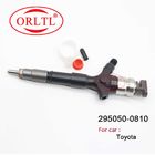 ORLTL 295050-0810 23670-0L110 Engine Injection 295050 0810 Auto Fuel Injectors 2950500810 for 2KD Toyota
