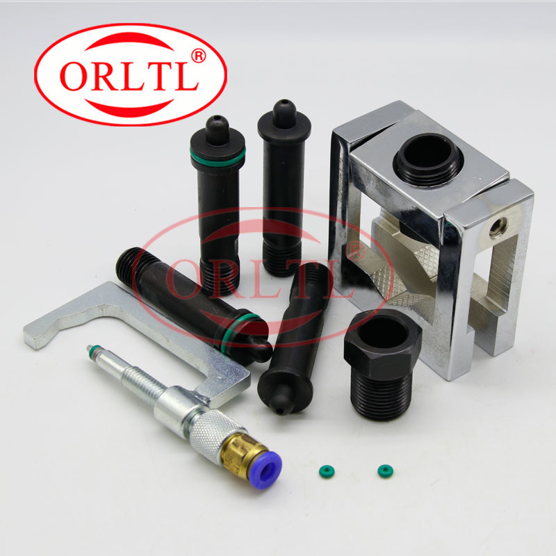 ORLTL Universal Diesel Engine Injector Clamp Tool Fuel Injection Fix Adapter Fixture Clamping Repair Kits Spare Parts
