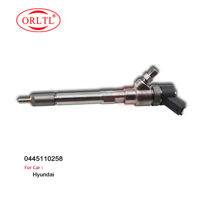 Common Rail Injector 0445110258 Auto Fuel Injector 0445 110 258 Nozzles 0 445 110 258 for HYUNDAI KIA 33800-27400