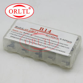 ORLTL 50 Pieces / Box Fuel Injector Repair Shim B14 Diesel Adjusting Washers Shims Gasket Size 1.200mm-1.380mm