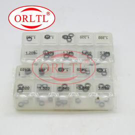 ORLTL 50 Pcs Common Rail Needle Valve Shims B14 Fuel Injector Washers Shims For Bosch Injector Size 1.400mm-1.580mm