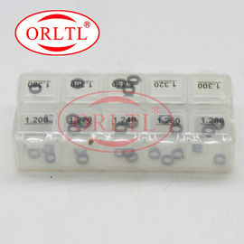 ORLTL 50 Pieces / Box Fuel Injector Repair Shim B14 Diesel Adjusting Washers Shims Gasket Size 1.200mm-1.380mm