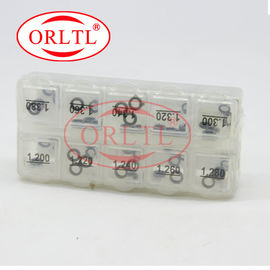 ORLTL 50 Pieces / Box Fuel Injector Repair Shim B14 Diesel Adjusting Washers Shims Gasket Size 1.200mm-1.380mm