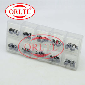 ORLTL B15 Injector Nozzle Adjustment Washer Shims Size 8.400mm--8.490mm Total 50 Pcs For Bosch Common Rail Injector