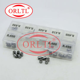 ORLTL B15 Injector Nozzle Adjustment Washer Shims Size 8.400mm--8.490mm Total 50 Pcs For Bosch Common Rail Injector