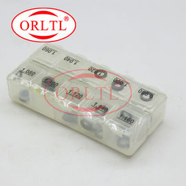 ORLTL 50 Pcs Common Rail Injector Adjusting Washer B22 Fuel Injection Calibration Shims Size 0.980mm-1.160mm