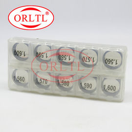 ORLTL 50 Pcs Common Rail Adjusting Shim Gasket B26 Fuel Injector Adjustment Standard Base Washer Size 1.560mm-1.600mm