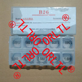 ORLTL 50 Pcs Common Rail Adjusting Shim Gasket B26 Fuel Injector Adjustment Standard Base Washer Size 1.560mm-1.600mm