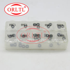 ORLTL Bosch B48 Diesel Fuel Injection Washer Cover Size 1.380mm-1.560mm Common Rail Injector Adjustment Shim Kit 50 Pcs