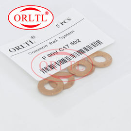 FOOVC17502 Thickness 1.0mm Injector Copper Shim F OOV C17 502 Nozzle Copper Gasket Washer FOOV C17 502 5 Pcs / Bag