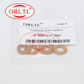 FOOVC17502 Thickness 1.0mm Injector Copper Shim F OOV C17 502 Nozzle Copper Gasket Washer FOOV C17 502 5 Pcs / Bag