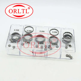 Common Rail injector Nozzle Shims Washers Diesel Engine Adjustment Gaskets Shim Kit Size 1.97mm-2.37mm