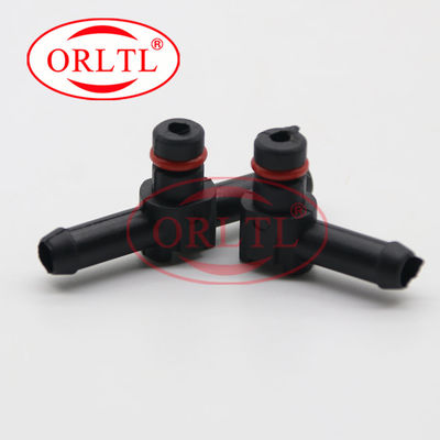 Injector Assy Return Oil Backflow T Type Tee Joint Fitting Sealing Rings L Type Connector Pipe For Denso Injector