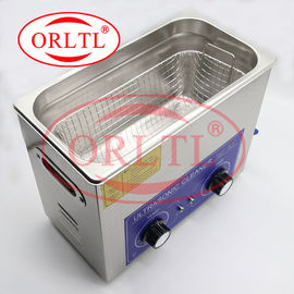 ORLTL 6000ML Ultrasonic Vibratortion Bath 6L 40KHz 180W Fuel Injector Ultrasonic Cleaning Machine For Pump Parts