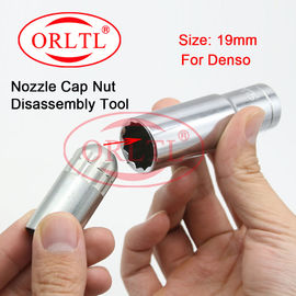 ORLTL Common Rail Injector Pressure Cap Removal Tool Nozzle Cap Nut Disassembly Tool 14mm 15mm 19mm