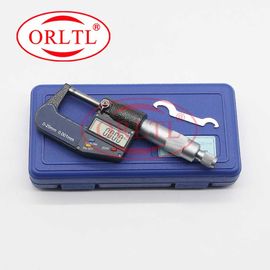 ORLTL Digital Micrometer Measuring Gauge Tools 0.001mm 0-25mm for Common Rail Injector Spare Parts