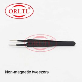 ORLTL Common Rail Diesel Fuel Injector Repair Tools Non-magnetic Tweezers Straight and Oblique Head