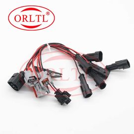 ORLTL Injector Synthesis Test Bench Connecting Cable Wiring Harness Connection Cable A Set of 6 for Bosh Denso Delphi