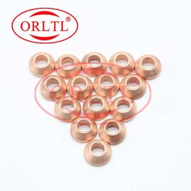 ORLTL Tapered Copper Sheet Common Rail Injector Copper Sheet 8mm Copper Washer 5pcs/bag for Denso