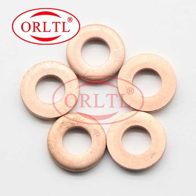 quality  For BOS F00VC17506 3mm Copper Head Gasket F 00V C17 506 Injector Copper Washer F00V C17 506 5 Pcs / Bag Auto Washer factory