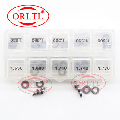 ORLTL Injector Shim Kits B21 Adjusitng Shim Fuel Injector Washer 1.500mm-1.770mm for Denso