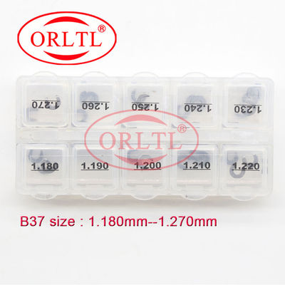 ORLTL B37 Needle Valve Shims Injector Shim Kit Size 1.180mm-1.270mm 50 Pcs For Bosch