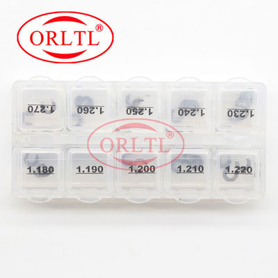 ORLTL B37 Needle Valve Shims Injector Shim Kit Size 1.180mm-1.270mm 50 Pcs For Bosch