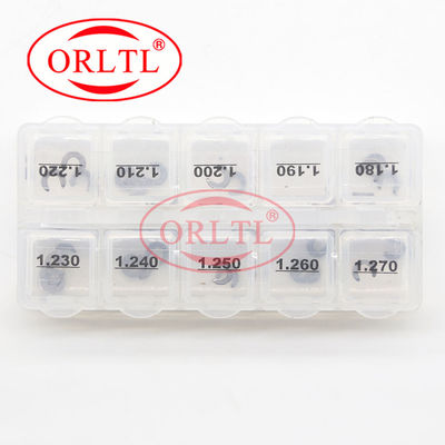 ORLTL B37 Needle Valve Shims Injector Shim Kit Size 1.180mm-1.270mm 50 Pcs For Bosch