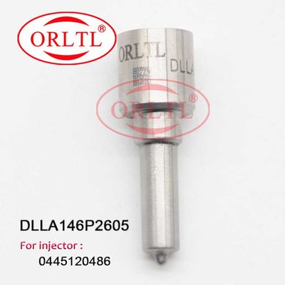 ORLTL 0433172605 DLLA146P2605 Fuel Spray Nozzle DLLA 146P2605 Full Jet Nozzle DLLA 146 P 2605 for 0445120486