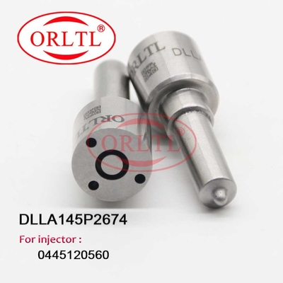 ORLTL DLLA 145 P 2674 Diesel Pump Nozzle DLLA 145P2674 Injector Parts Nozzles DLLA145P2674 0433172674 for 0445120560