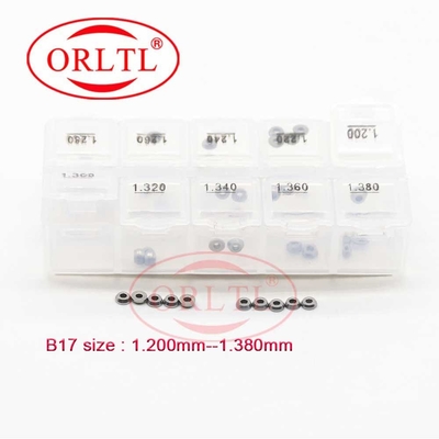 ORLTL Injector Shim Kits B17 Common Rail Injector Shim Washers B17 Size 1.200mm--1.380mm for Denso Injector