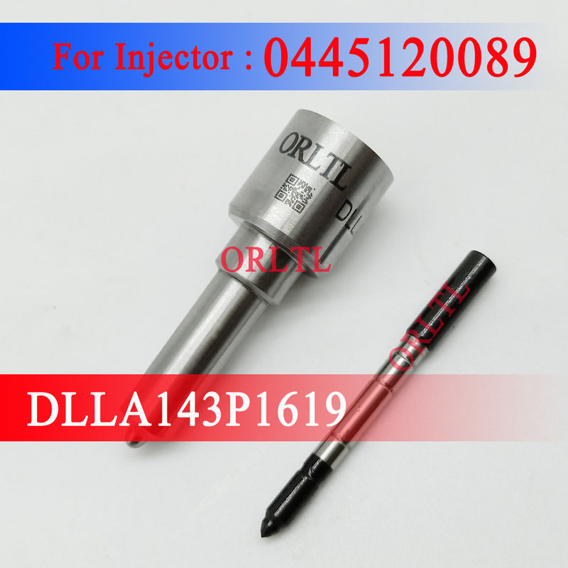 ORLTL Spare Parts Nozzle DLLA143P1619 (0 433 171 988) Fuel Injection Nozzle DLLA 143 P 1619 For Yuchai 0 445 120 089