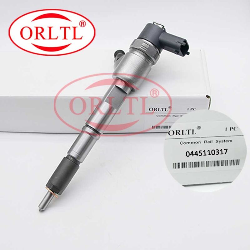 ORLTL 1112010 Diesel Engine Injection 0445110317 Auto Fuel Injector Assy 0 445 110 317 Spare Parts Injector 0445 110 317