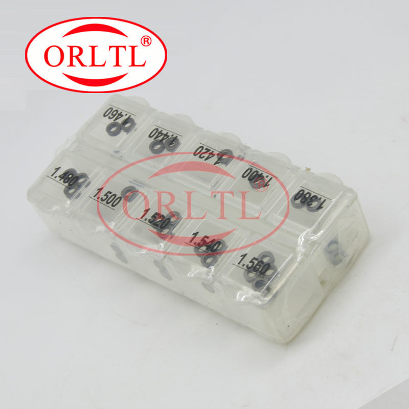 ORLTL Bosch B13 Fuel Injector Shims Nozzle Adjustment Washers Size 1.380mm-1.560mm 50 Pcs For Common Rail Injector