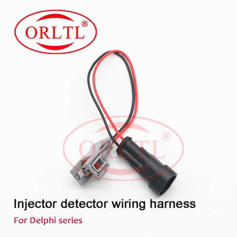 ORLTL Injection Detector Connection Cable Injectors Wiring Harness for Delphi Series