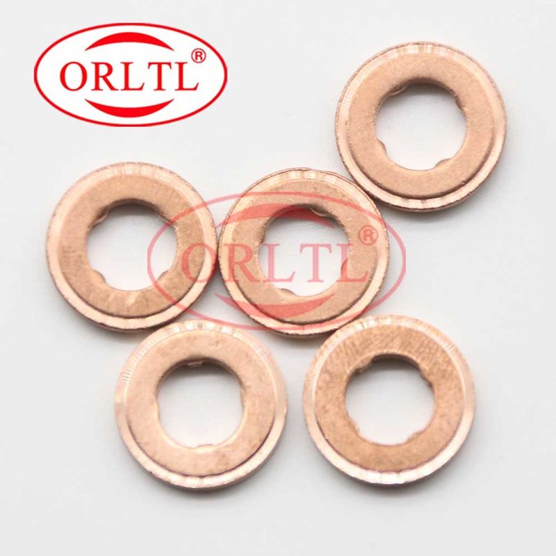 Bosch F00VC17505 2.5mm Copper Shim F 00V C17 505 Fuel Injection Copper Washer F00V C17 505 5 Pcs / Bag Auto Parts Washer